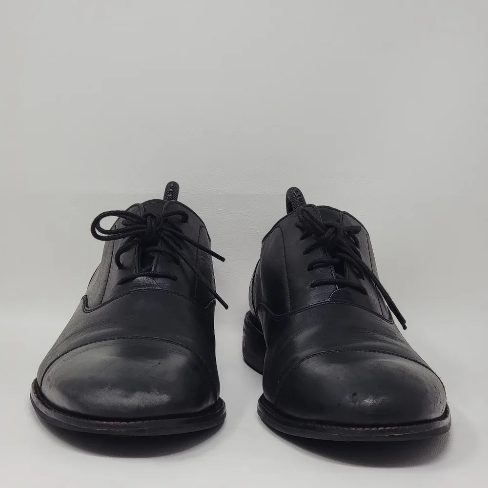 Cole Haan Men's Williams Cap Toe Oxford Black Shoes C12202 Size 11 M Pre-owned